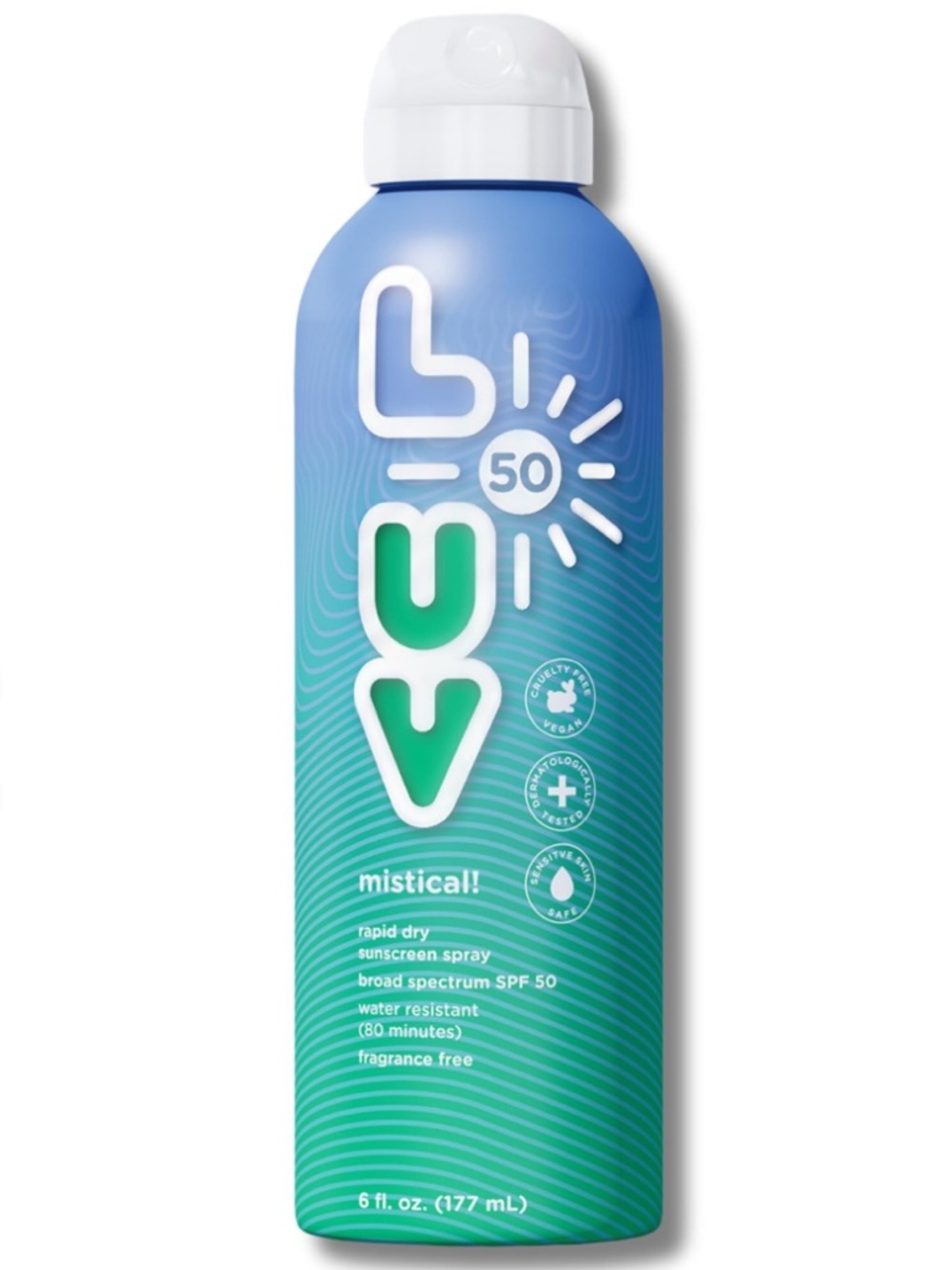 LUV Mistical SPF 50 Broad Spectrum Sunscreen Spray - 6fl oz